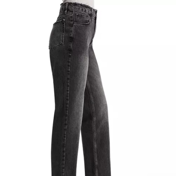 GOOD AMERICAN Good Icon Jeans in Black251. NEW NEVER WORN. - Picture 3 of 4